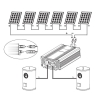 Zestaw do grzania wody w bojlerach ECO Solar Boost EVO 8xPV