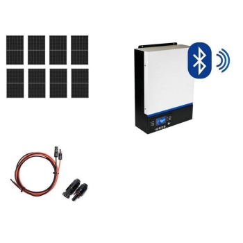 Hybrydowy zestaw solarny off-grid ESB-6kW-24 MPPT 8xPV Mono